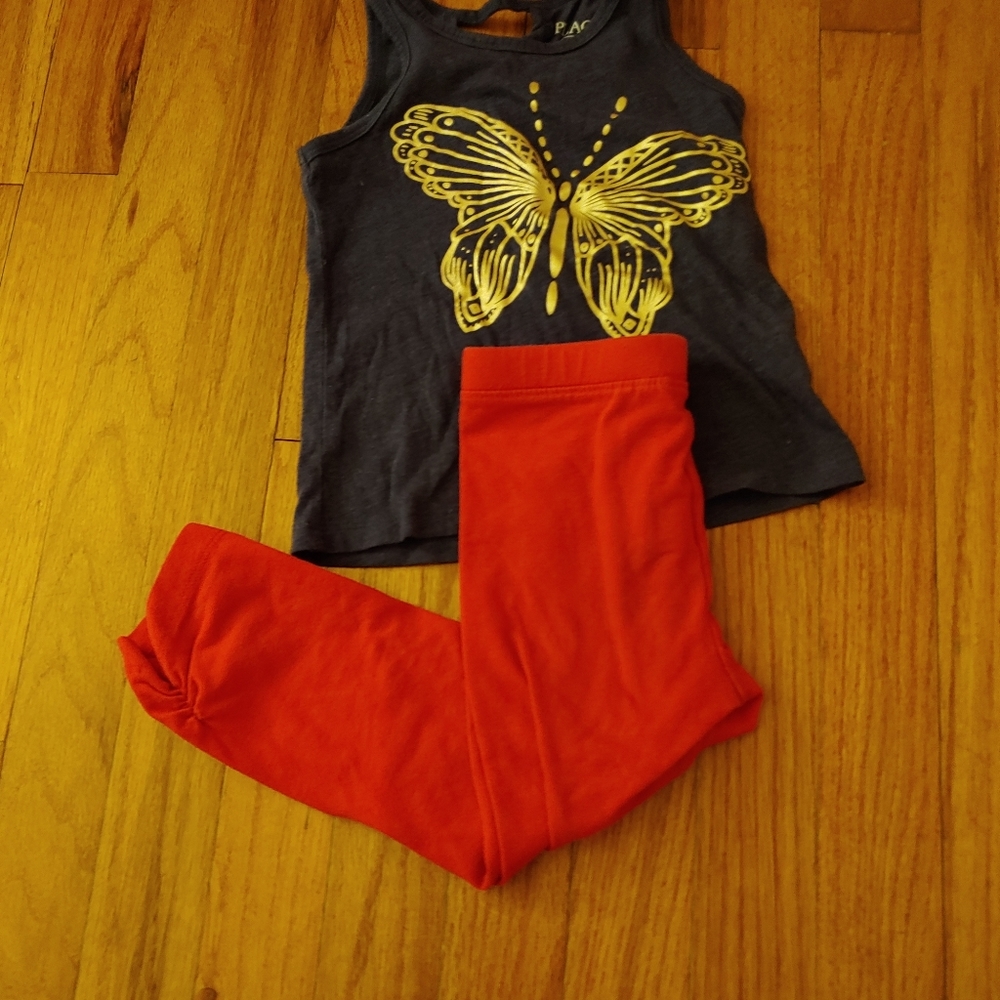 Cute spring outfit toddler girl